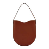IL BISONTE Hobo In Leather Color Red Ruggine