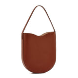 IL BISONTE Hobo In Leather Color Red Ruggine