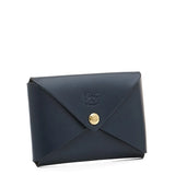Il Bisonte Card Case Classic in Blu Oltremare