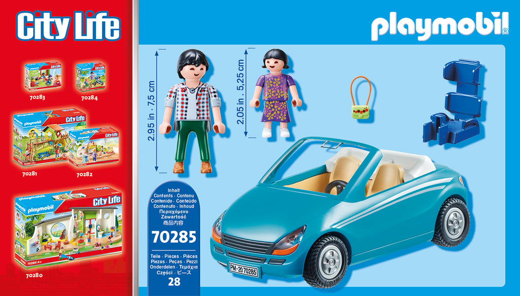 Playmobil Family with Car 70285 – La Minutia