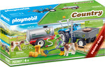 Playmobil Loading Tractor with Water Tank 70367
