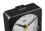 Braun Classic Analogue Alarm Clock BC03BW