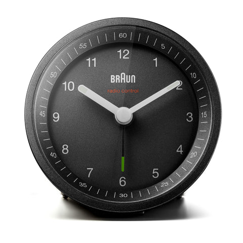 Braun Classic Radio Controlled Analogue Alarm Clock BC07B-DCF