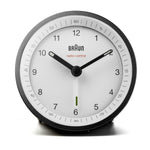 Braun Classic Radio Controlled Analogue Alarm Clock BC07BW-DCF