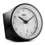 Braun Classic Radio Controlled Analogue Alarm Clock BC07BW-DCF