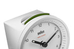 Braun Classic Radio Controlled Analogue Alarm Clock BC07W-DCF