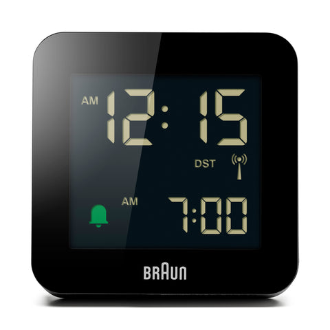 Braun Digital Radio Controlled Alarm Clock BC09B-DCF