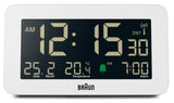 Braun Digital Radio Controlled Projection Alarm Clock BC10W-DCF