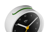 Braun Classic Analogue Alarm Clock BC12WB