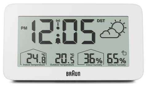 Braun Digital Radio Controlled Weather Station BC13WP-DCF