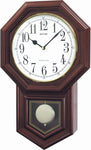 Brown Wooden Wall Clock RHYTHM CMJ501FR06
