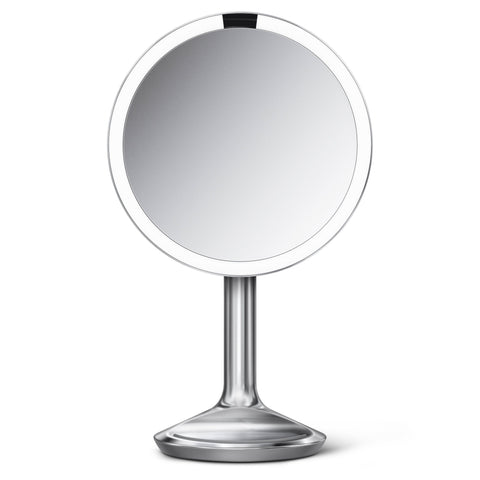 Sensor mirror SE, brushed stainless steel