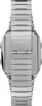 Q Timex Reissue Digital LCA 32.5mm Stainless Steel Bracelet Watch TW2U72400