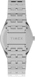 Q Timex GMT 38mm Stainless Steel Bracelet Watch TW2V38000