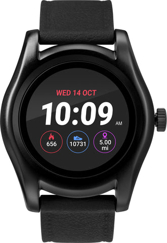 iConnect® by Timex 45mm Silicone Strap Smartwatch