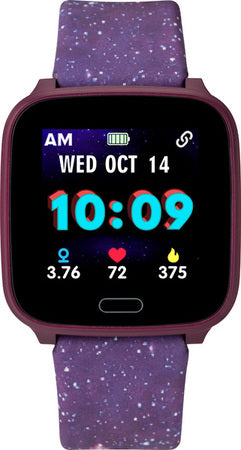 iConnect® by Timex Kids Active 37mm Resin Strap Smartwatch